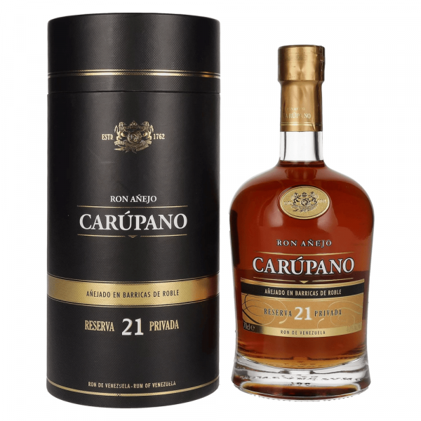 Rum Carupano Anejo Reserva 21 Privada + GB 0,7 l