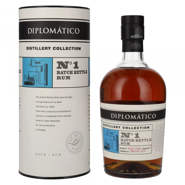 Rum Diplomatico Distillery Collection No.1 BATCH KETTLE + GB 0,7 l