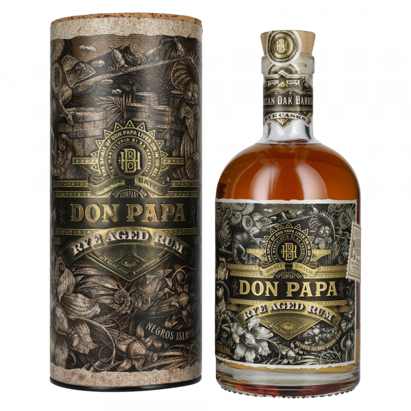 Rum Don Papa Rye aged + GB 0,7 l
