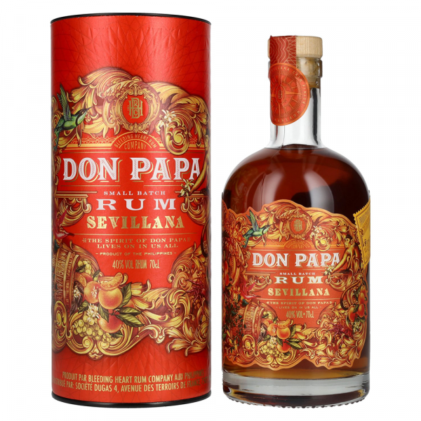 Rum Don Papa Sevillana + GB 0,7 l