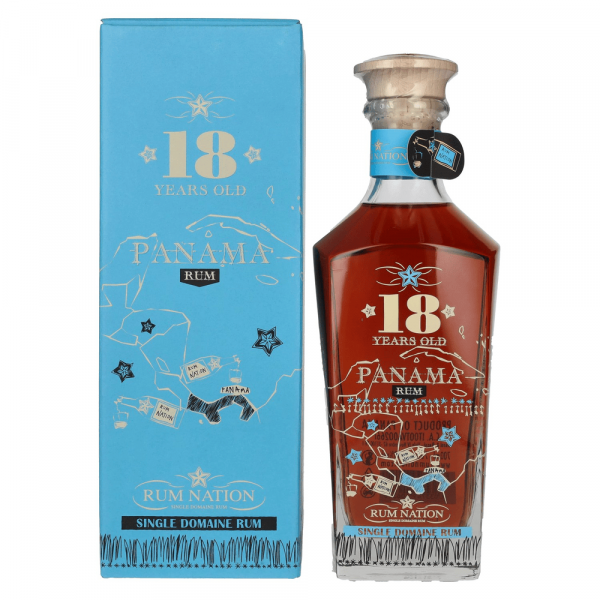 Rum Panama 18 Years Rum Nation + GB 0,7 l