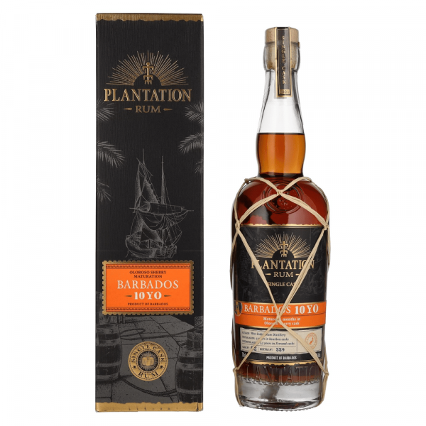 Rum Plantation BARBADOS 10 Years Old Oloroso Sherry Maturation Edition 2021 + GB 0,7 l