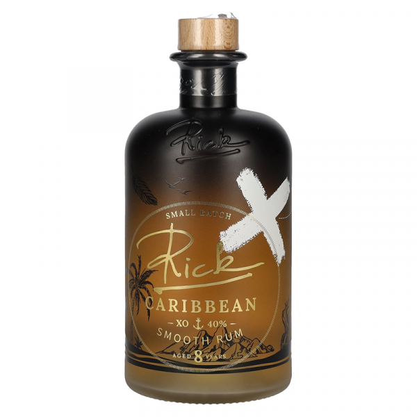 Rum Rick Carribean 8y XO + GB 0,5 l