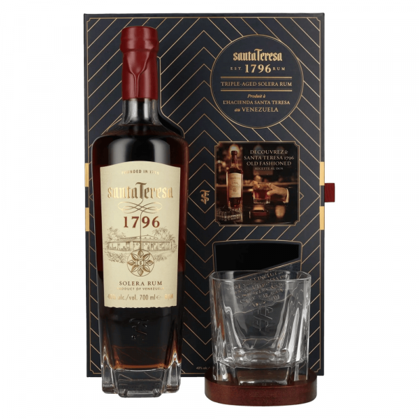 Rum Santa Teresa 1796 + kozarec + GB 0,7 l