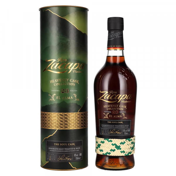 Rum Zacapa Centenario 23 EL ALMA Sistema Solera Heavenly Cask Collection + GB 0,7 l