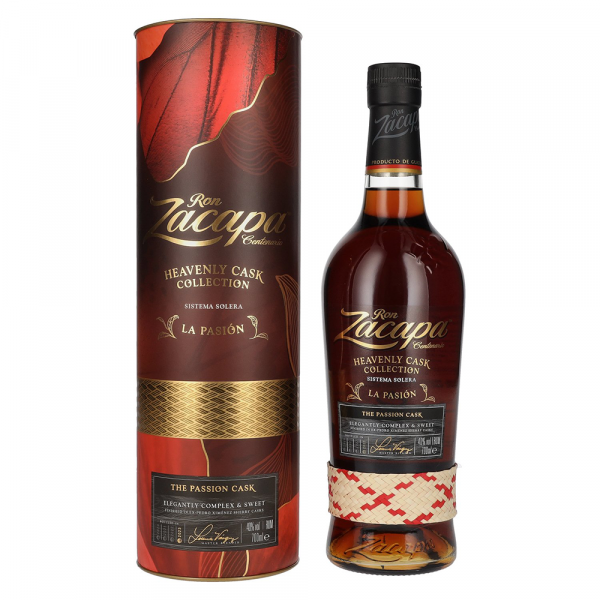 Rum Zacapa Centenario SISTEMA SOLERA La Pasión Heavenly Cask Collection + GB 0,7 l