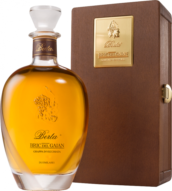 Sadno Žganje Grappa Berta Bric del Gaian 2014 + GB 0,7 l