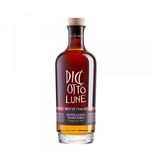 Sadno Žganje GRAPPA Riserva 18 Lune botte PORTO Marzadro 0,7l