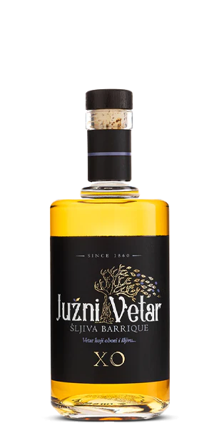 Sadno Žganje Južni Vetar Rakija 20 Year Old Šljiva Barrique XO 0,7 l
