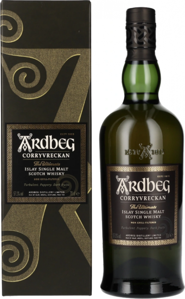 Škotski whisky Ardbeg Corryvreckan Single malt + GB 0,7 l