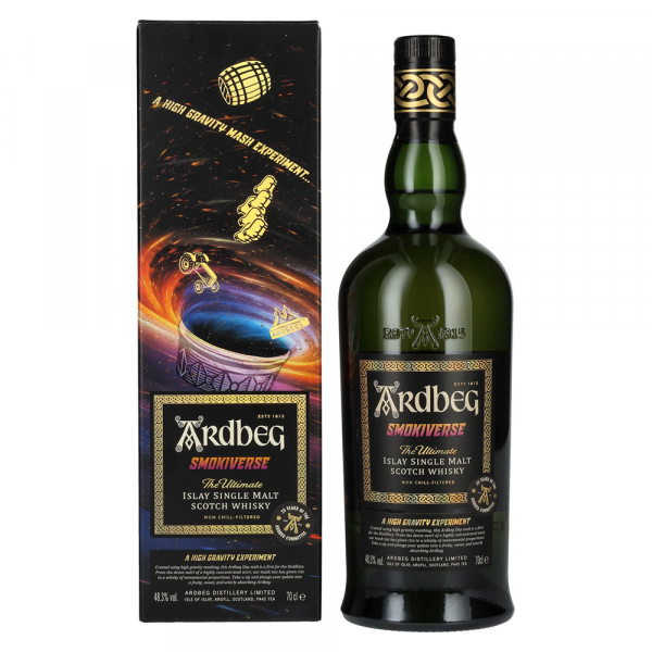 Škotski whisky Ardbeg Smokiverse The Ultimate Islay Single Malt + GB 0,7 l