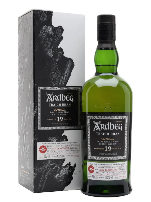 Škotski Whisky Ardbeg Traigh Bhan 19 Year Old 2020 Edition 0,7 l