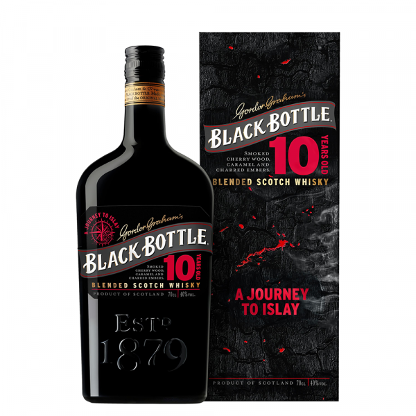 Škotski Whisky Black Bottle 10 Y Blended 0,7 l