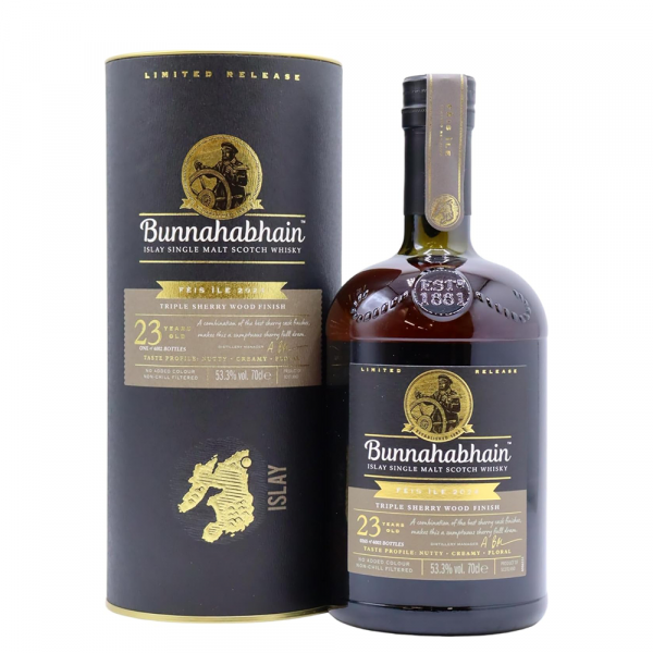 Škotski Whisky Bunnahabhain 1999 Triple Sherry Wood Finish 0,7 l