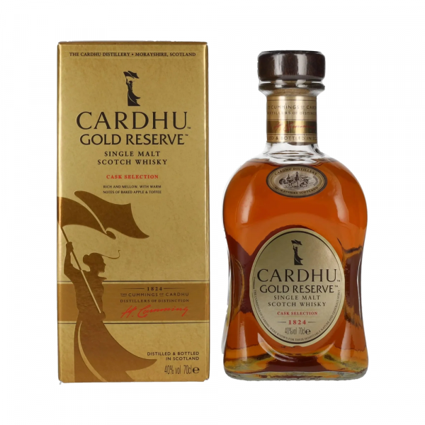 Škotski Whisky Cardhu Gold reserve Single malt + GB 0,7 l