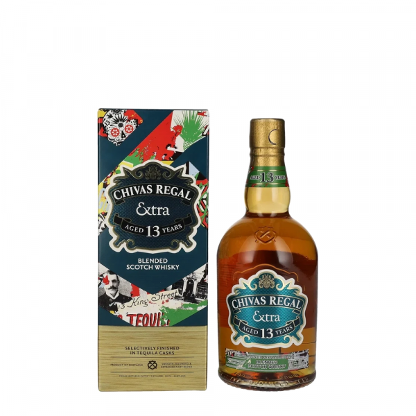 Škotski whisky Chivas Regal Extra 13 Years Old TEQUILA CASK Finish + GB 0,7 l