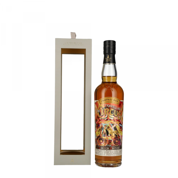 Škotski Whisky Compass Box TRAVELLING CIRCUS Blended Malt Limited Edition + GB 0,7 l