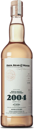 Škotski Whisky Deer, Bear & Moose Dalmore 2004 0,7 l