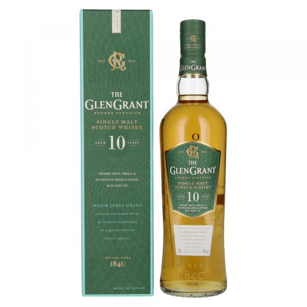 Škotski whisky Glen Grant 10 Years Old Single Malt + GB 0,7 l