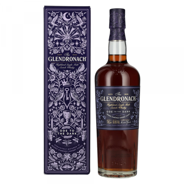 Škotski whisky Glendronach ODE TO THE DARK Highland Single Malt + GB 0,7 l