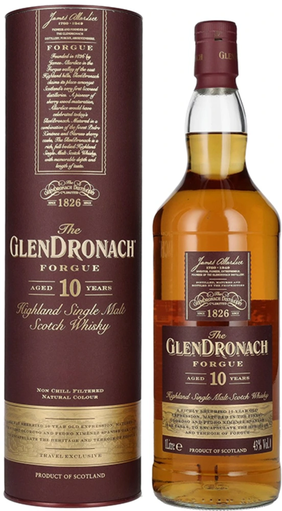 Škotski whisky Glendronach ODE TO THE VALLEY Highland Single Malt + GB 0,7 l