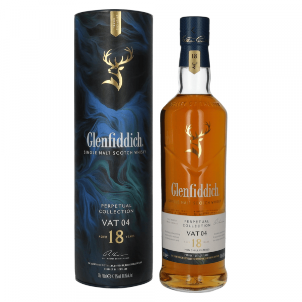 Škotski whisky Glenfiddich 18 yo Old Perpetual Collection VAT 04 Single Malt + GB 0,7 l