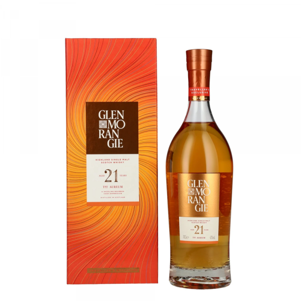 Škotski whisky Glenmorangie AUREUM 21 Years Old Highland Single Malt + GB 0,7 l