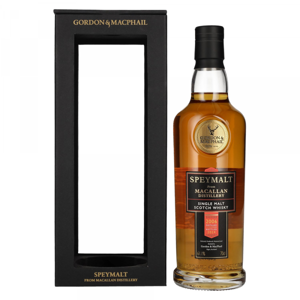 Škotski Whisky Gordon & MacPhail SPEYMALT Macallan Single Malt 2006 + GB 0,7 l