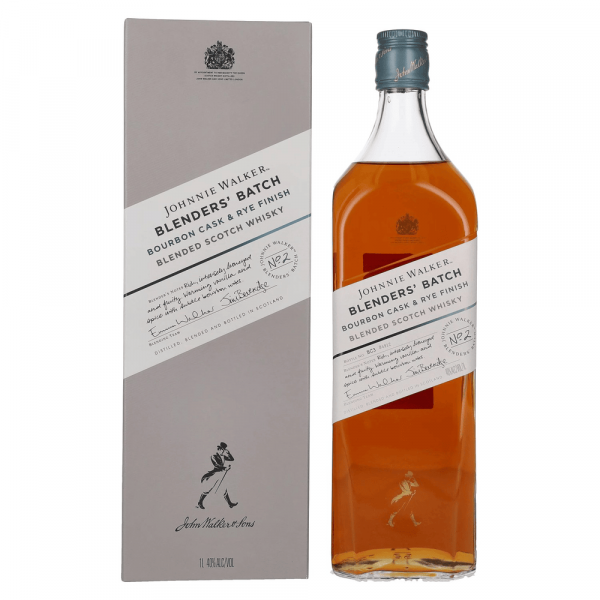 Škotski whisky Johnnie Walker BLENDERS' BATCH Bourbon Cask & Rye Finish 1 l