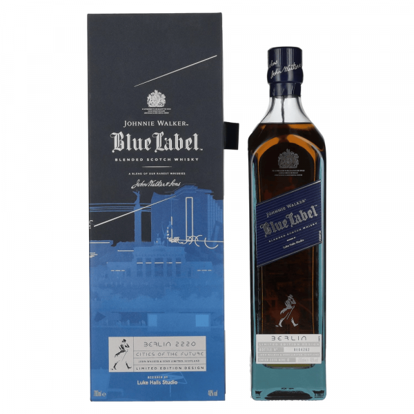 Škotski whisky Johnnie Walker Blue Label City Edition Berlin Blended + GB 0,7 l