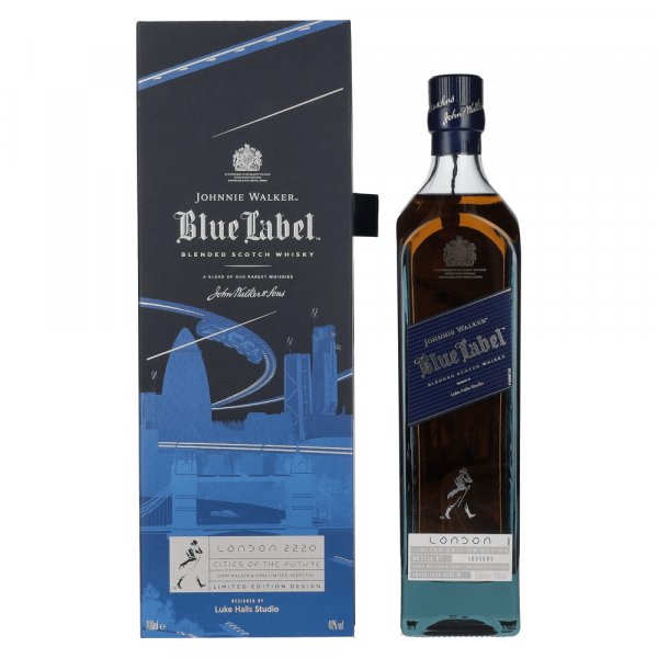 Škotski whisky Johnnie Walker Blue Label City Edition London Blended + GB 0,7 l