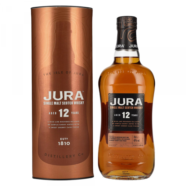 Škotski whisky Jura Journey 12y + GB 0,7 l