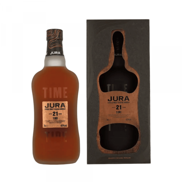 Škotski whisky Jura Journey 21 Years Tide And Time + GB 0,7 l