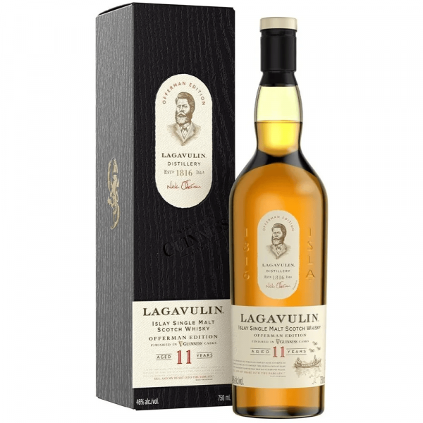 Škotski whisky Lagavulin 11 Years Old Single Malt + GB 0,7 l