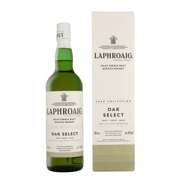 Škotski whisky LAPHROAIG OAK SELECT Single malt + GB 0,7 l