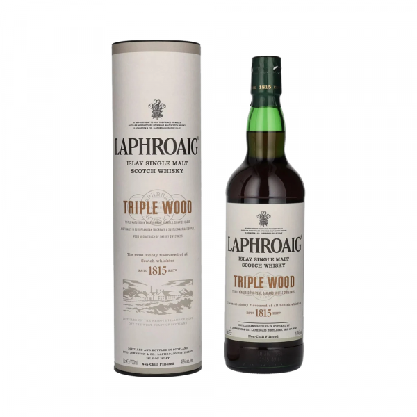 Škotski whisky LAPHROAIG TRIPLE WOOD Single malt + GB 0,7 l