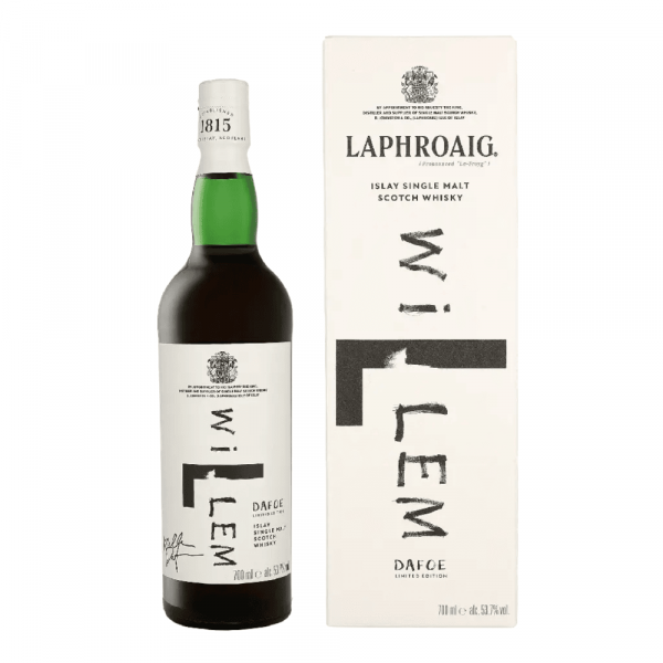 Škotski whisky LAPHROAIG X Willem Dafoe + GB 0,7 l