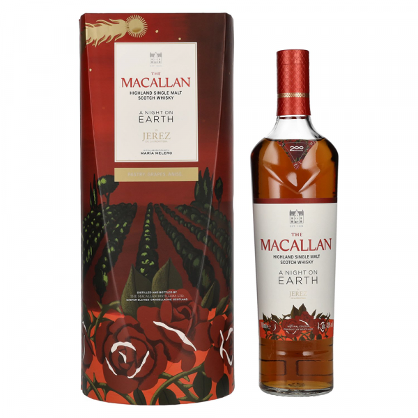 Škotski whisky Macallan A NIGHT ON EARTH JEREZ + GB 0,7 l