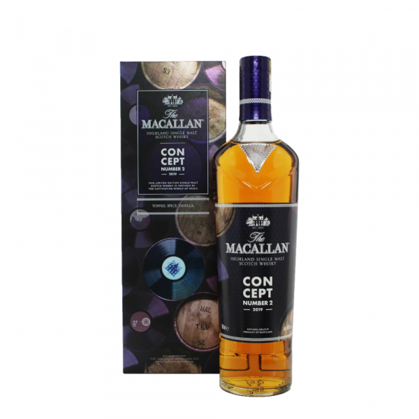 Škotski Whisky Macallan CONCEPT N° 2  Limited Edition 2019 + GB 0,7 l