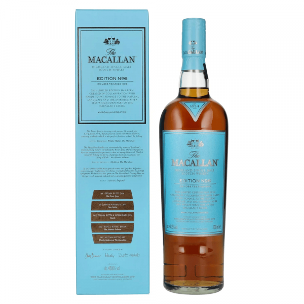 Škotski whisky Macallan EDITION N° 6 Highland Single Malt + GB 0,7 l