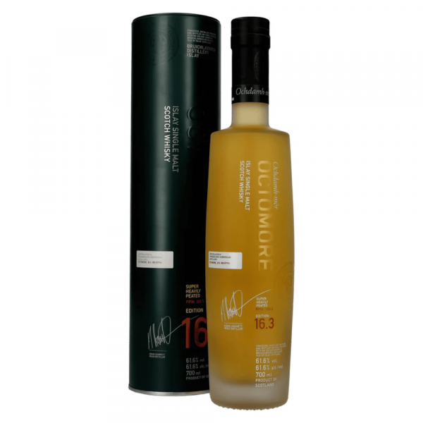 Škotski Whisky Octomore EDITION: 16.3 Super Heavily Peated + GB 0,7 l
