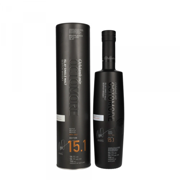 Škotski Whisky Octomore EDITION: 15.1 Super Heavily Peated + GB 0,7 l