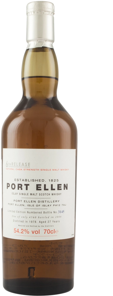 Škotski Whisky Port Ellen 27 Year Old 1978 - 6th Release 0,2 l