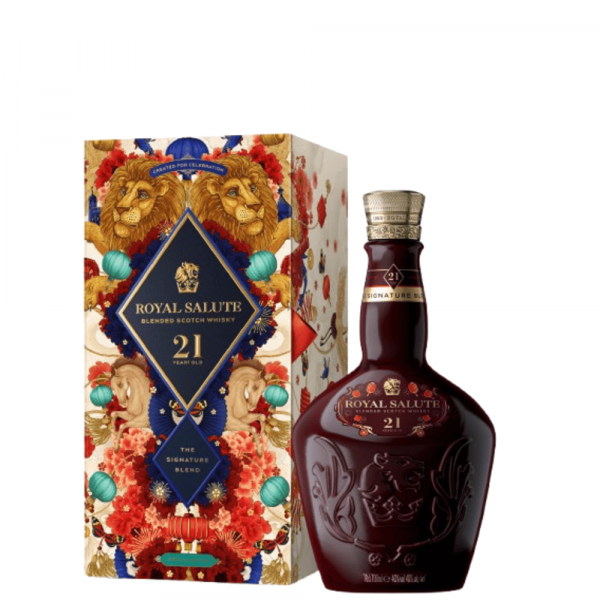 Škotski whisky Royal Salute 21 let Lunar new year + GB 0,7 l