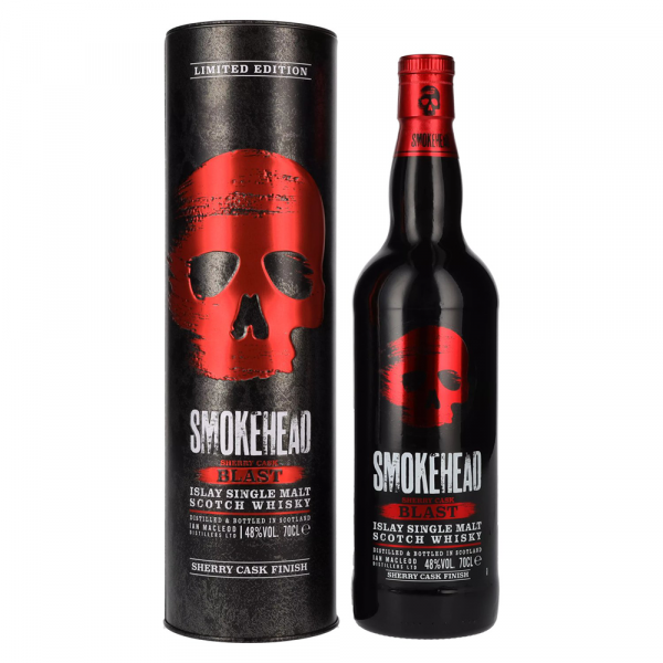 Škotski Whisky Smokehead SHERRY CASK BLAST Islay Single Malt + GB 0,7 l