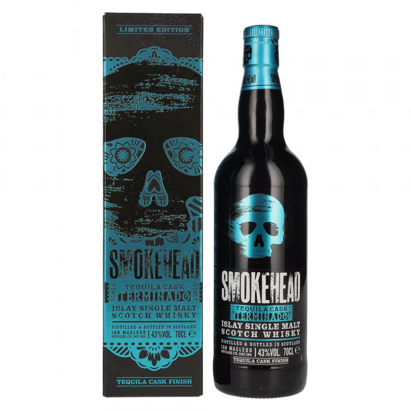 Škotski Whisky Smokehead TEQUILA CASK TERMINADO Islay Single Malt + GB 0,7 l