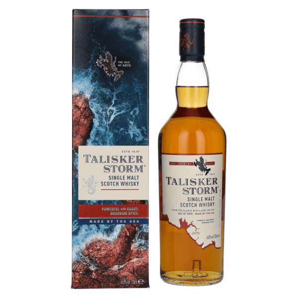 Škotski Whisky Talisker Storm Single Malt + GB 0,7 l