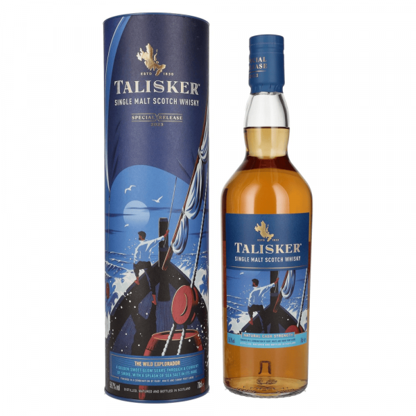Škotski whisky Talisker THE WILD EXPLORADOR Single Malt Special Release 2023 + GB 0,7 l
