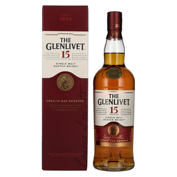Škotski whisky The Glenlivet 15 - French Oak 0,7 l