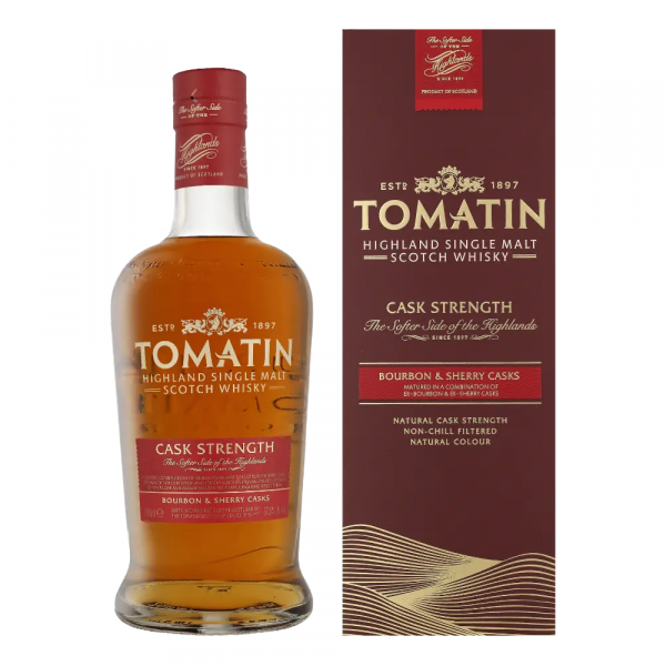 Škotski Whisky Tomatin Cask Strength + GB 0,7 l